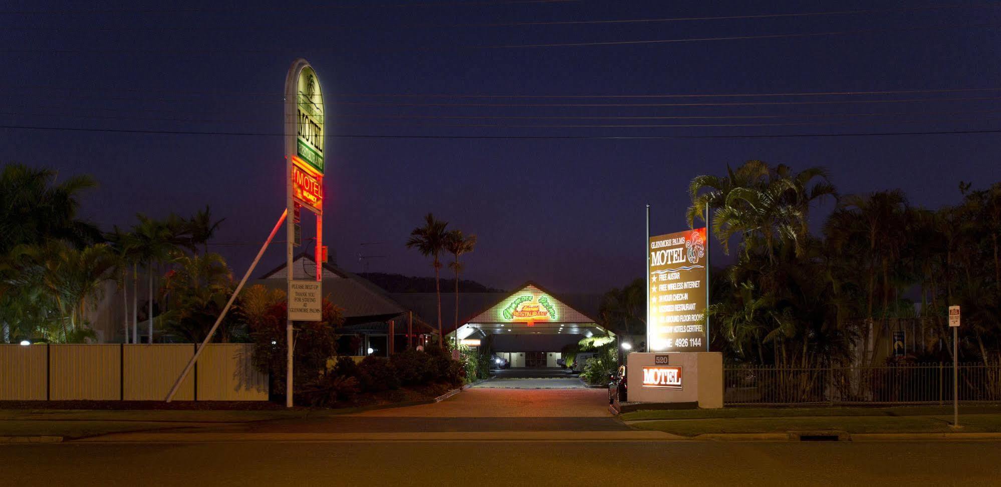 רוקהמפטון Glenmore Palms Motel מראה חיצוני תמונה